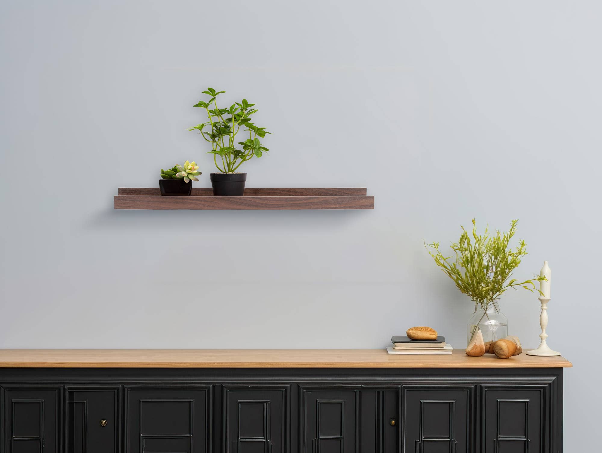 Kiera Grace - Wholesale Wall Mounted Shelf - Kiera Grace Engineered Wood Floating Edge Shelves0