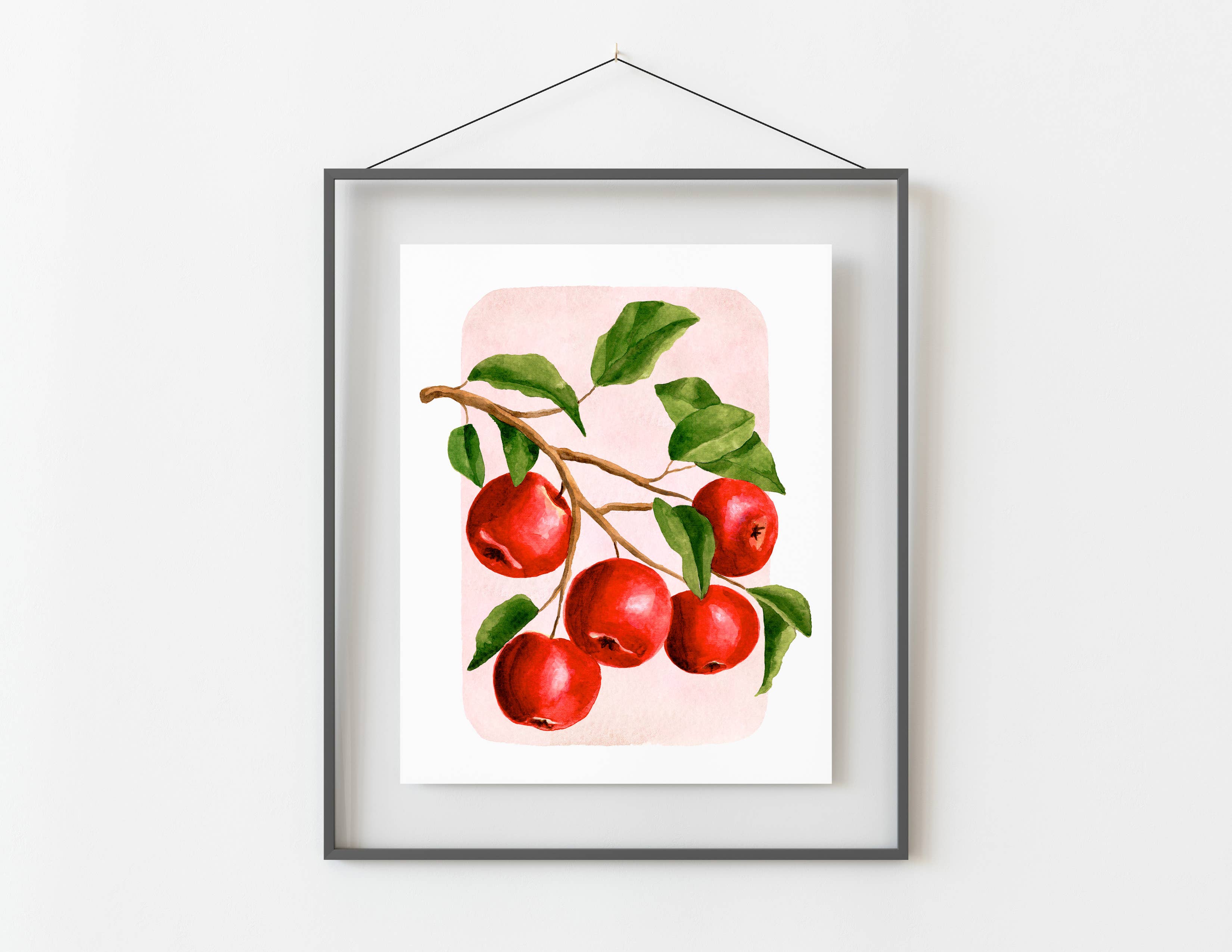 NorthHouse Creative Co. - Wholesale Art Print - Apples Watercolor Print7