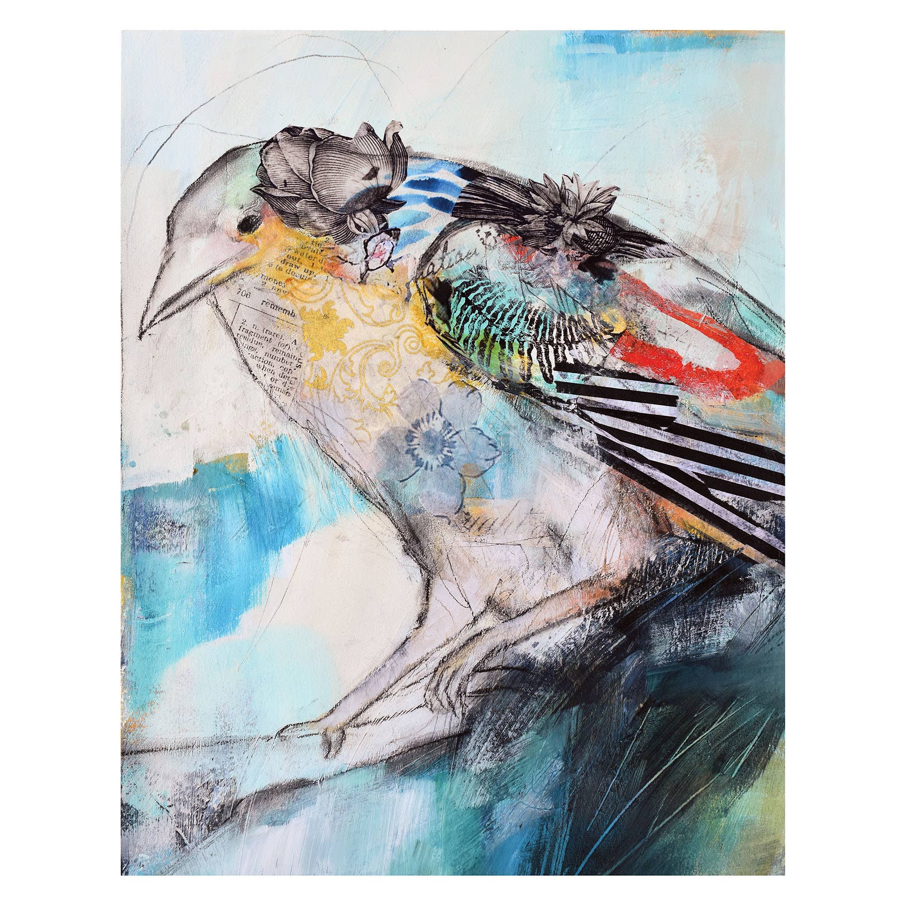 Jen Singh Creatively - Wholesale Art Print - Raven Nature Botanical Wall Art Print1