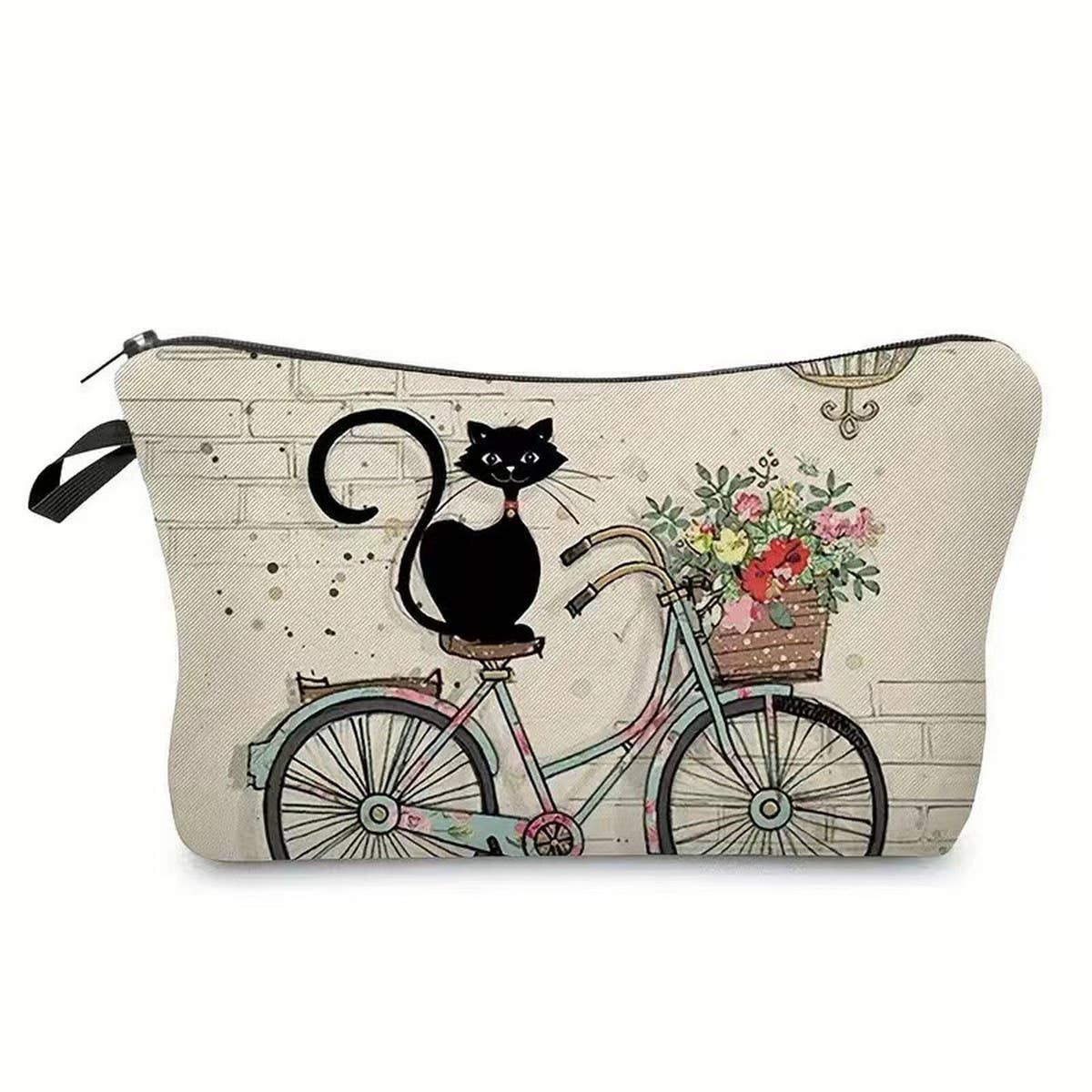 ACCITY - Wholesale Makeup/Cosmetic Bag - RETRO CAT CREATIVE COSMETIC BAG_CWAB22671