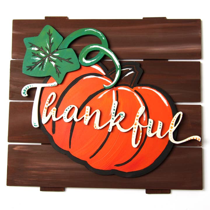 Thankful Pumpkin for wholesale by Artsy Daisy