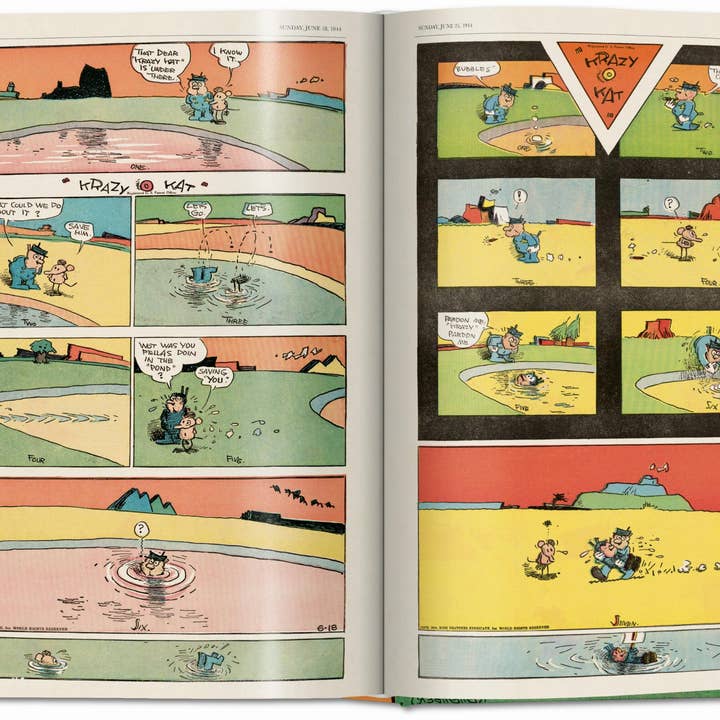 TASCHEN Europe - Wholesale Humor - George Herriman. Krazy Kat. The Complete Color Sundays 1935–1944 (English)11