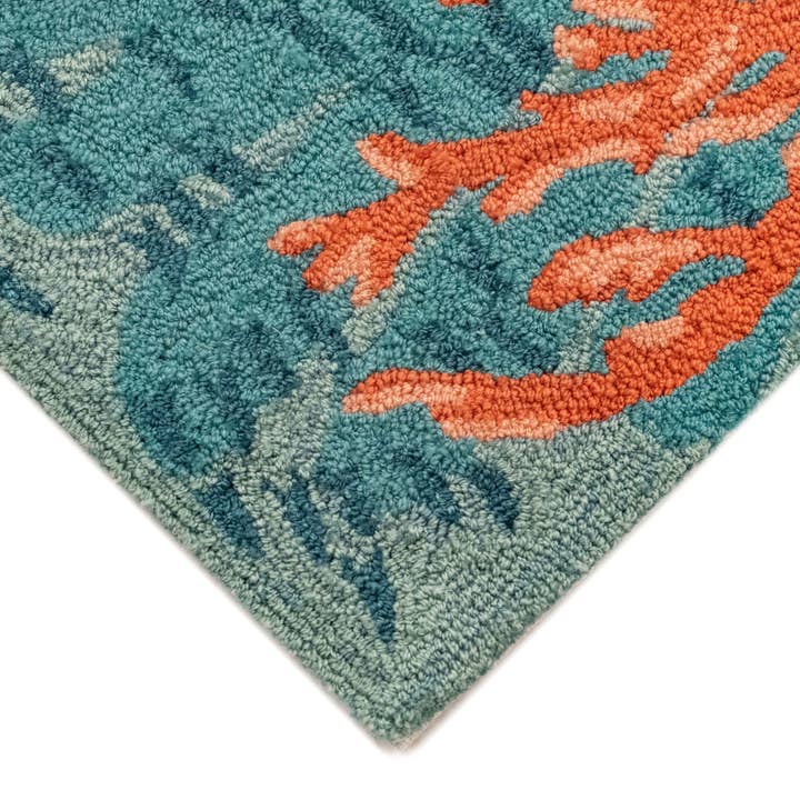 Ocean Frontporch Octopus Indoor/Outdoor Rug for wholesale on Faire