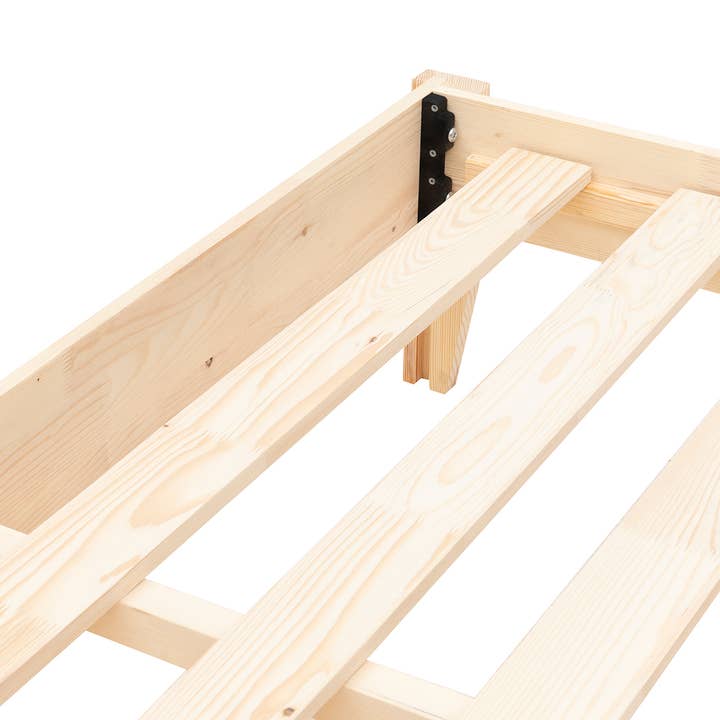 Deholzwart GmbH – Engroshandel Seng – Galaxi model enkeltseng i fyrretræ - NATURE5