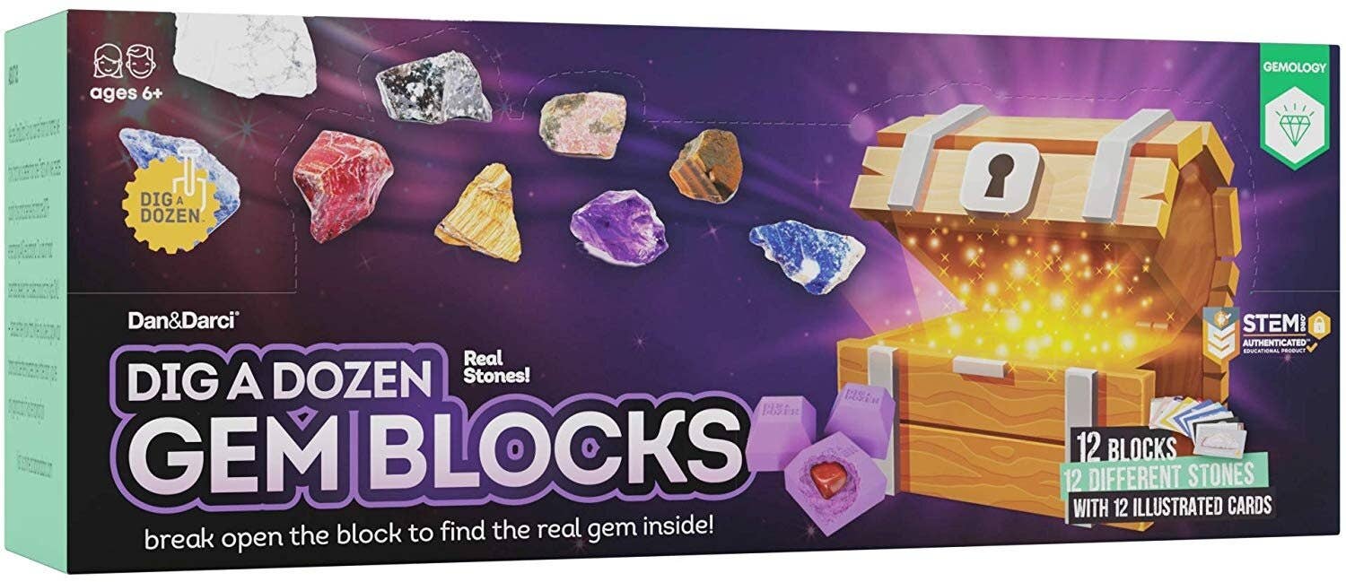 Dan&Darci - Wholesale Toy Set - Kids - Dig a Dozen Gem Blocks3