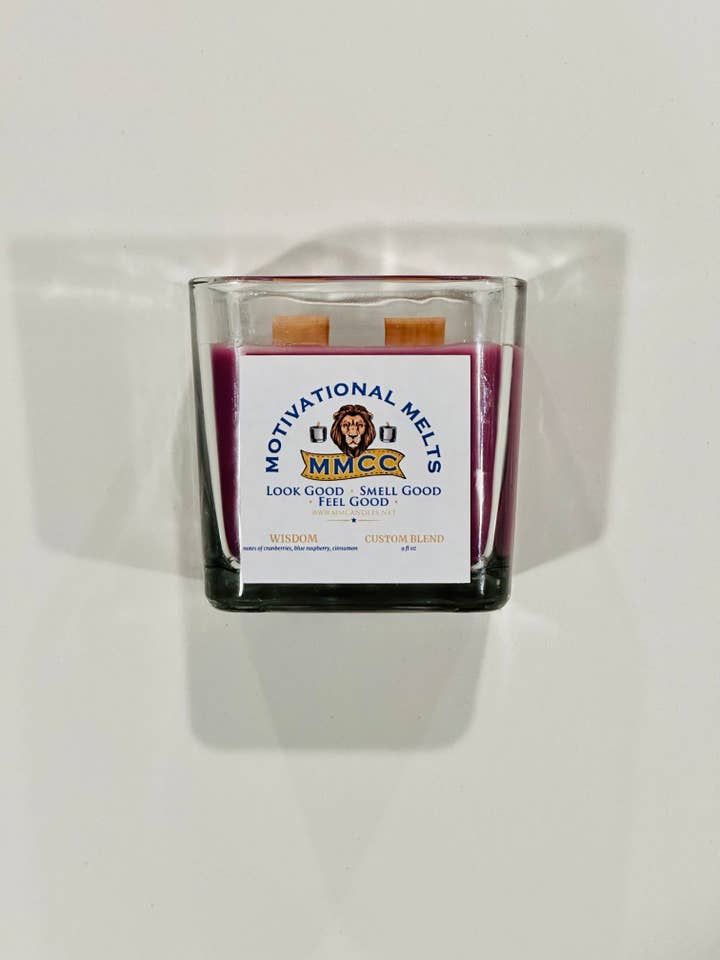 WISDOM for wholesale by Motivational Melts Candle Company