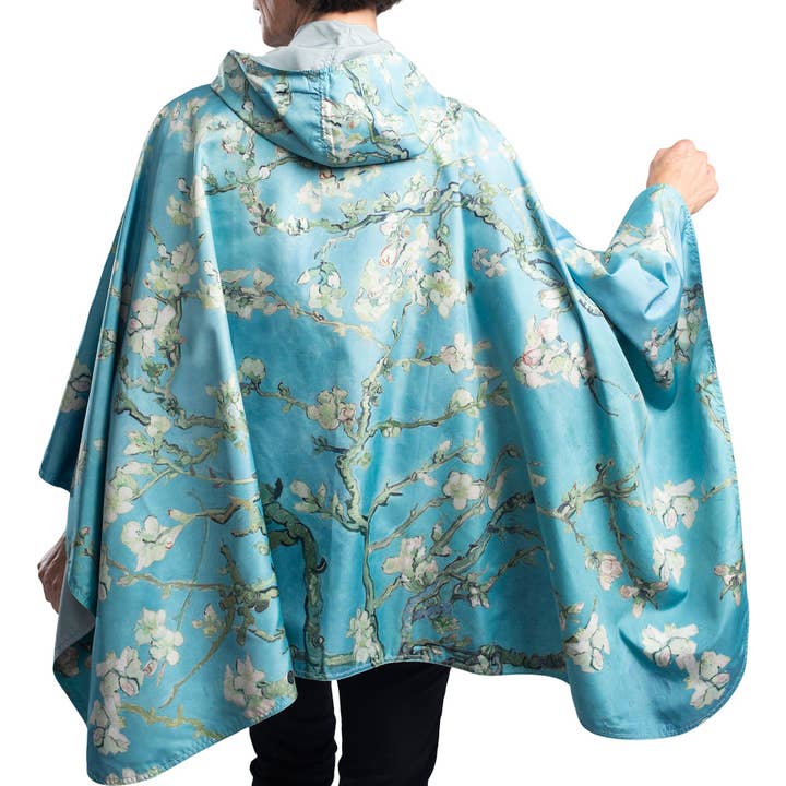 RainCaper - Wholesale Raincoat - Women's - Fine Art RainCaper - van Gogh "Almond Blossom"
