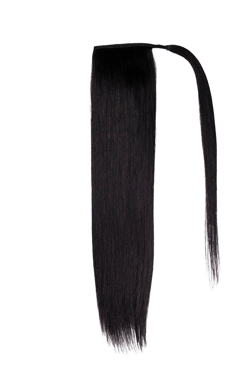 Euphoria Hair & Accessories - Wholesale Hair Extensions - Juliet 18''- Human Hair Wrap-Around Ponytail Extension10