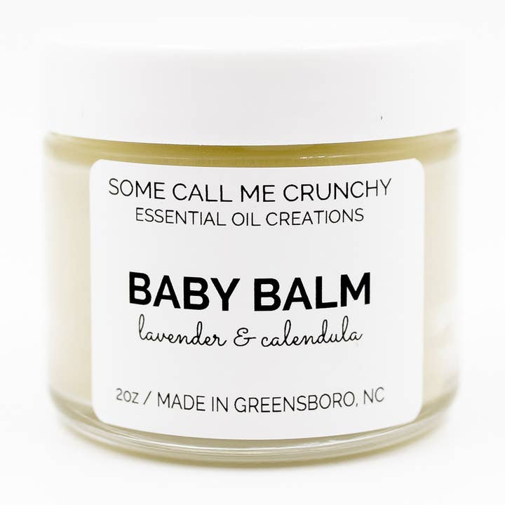 Baume pour bébé ~ Érythème fessier à la lavande et baume cicatrisant pour la vente par Some Call Me Crunchy.