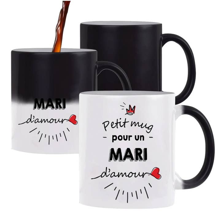 Planetee - Wholesale Koffiemok - Magische mok van een liefhebbende echtgenoot Kleine mok