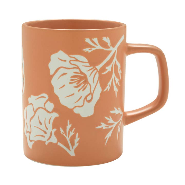 Cuppa Color Mug | Poppy for wholesale by Living Goods by Ore’ Originals