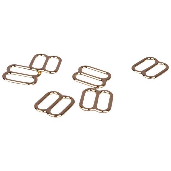 Tall Slider in Gold (nickel Free) for wholesale by Allied Trimmings