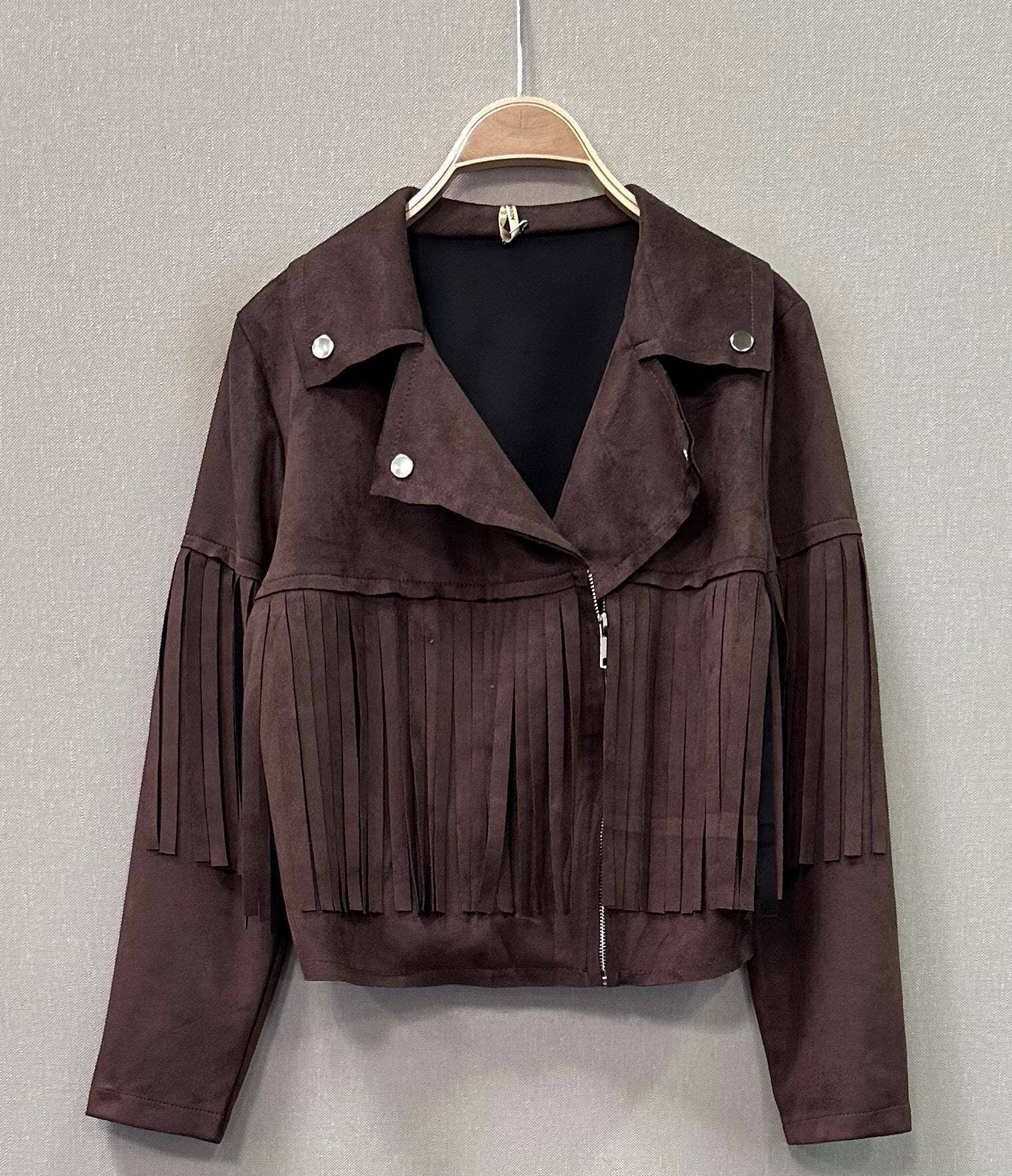 SWEET MAGIC MODA Y COMPLEMENTOS - Wholesale Jacket - Women's - FRINGED JACKET1