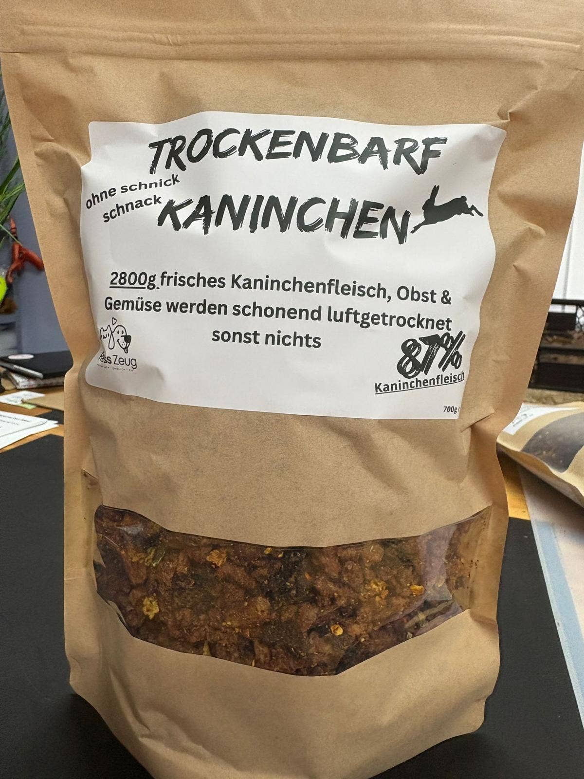 Fresszeug.de - Wholesale Pet Food - Dog - Dry BARF from rabbit with 87% rabbit meat1