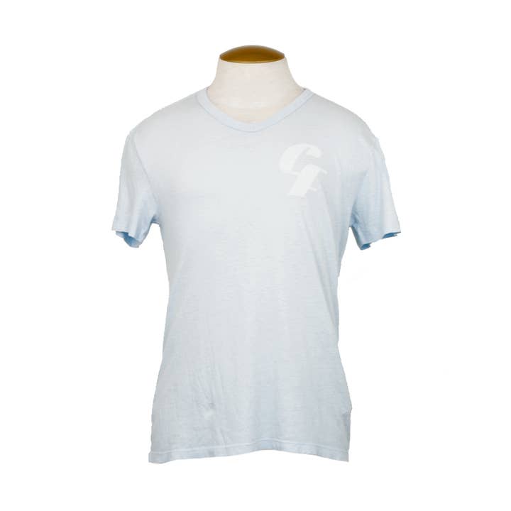 Maskdanna by Califortunate - Wholesale Screen Printed T-Shirt - Men's - MEN'S TOLEDO TEE LIGHT BLUE