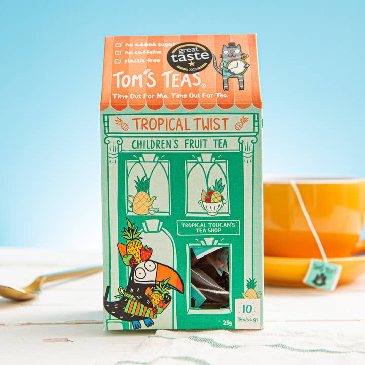 Tropical Twist - barns fruktte för wholesale av Tom's Teas