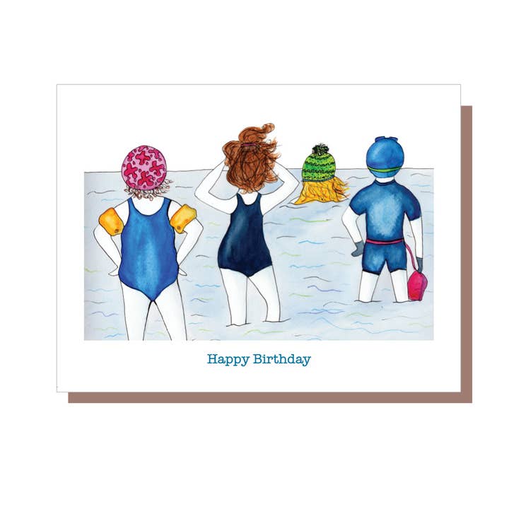 Grattis på födelsedagen - Ocean Lovers Collection för wholesale av Irish Greeting Cards by Catherine Dunne