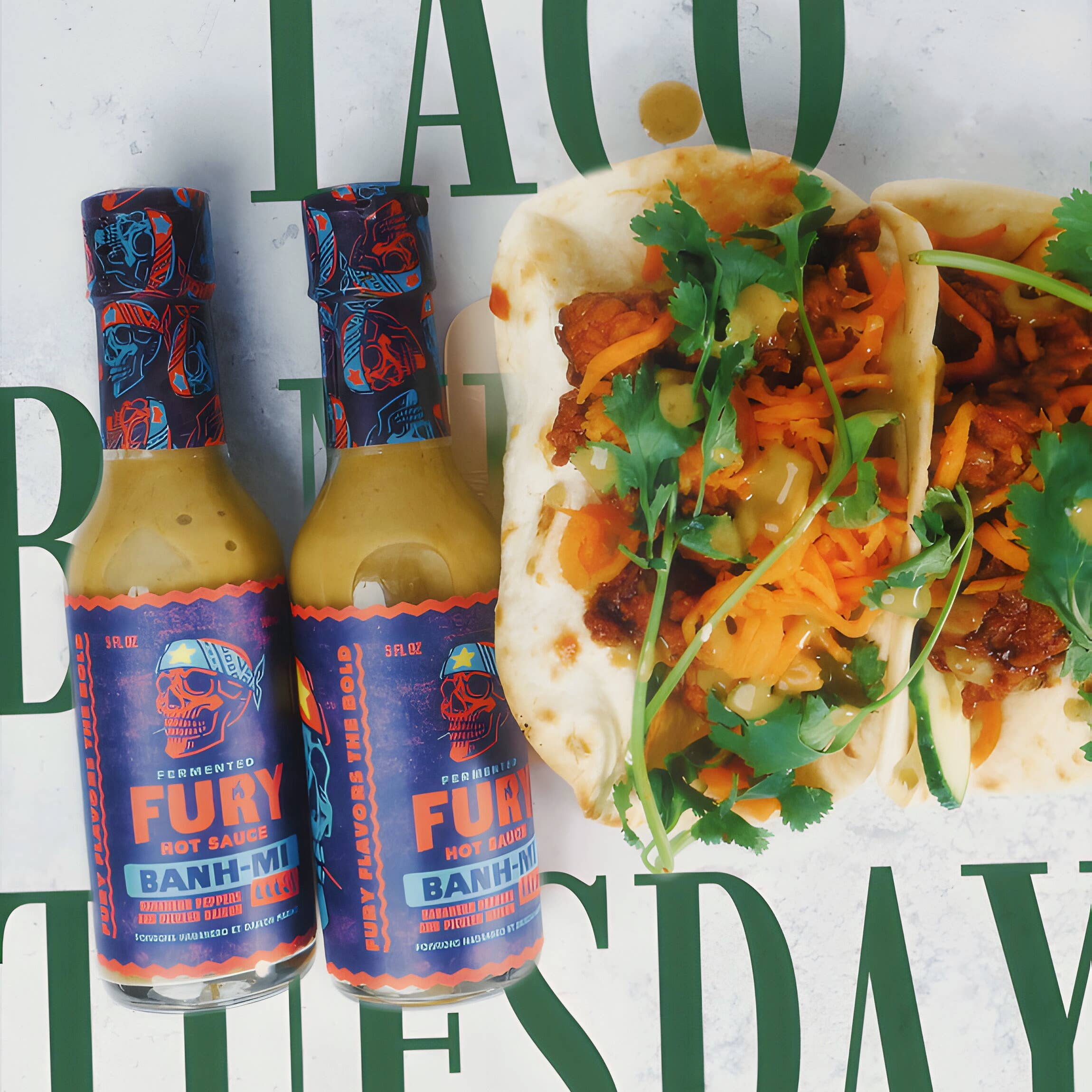 Fury Hot Sauce - Wholesale Hot Sauce - Banh-Mi - Zesty Vietnamese Inspired Hot Sauce2
