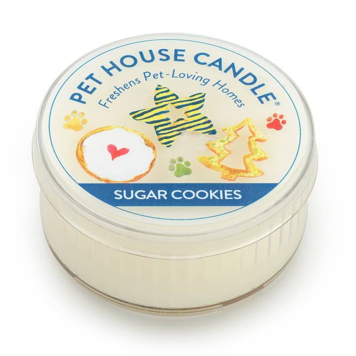 Mini bougie Sugar Cookies 1,5 oz pour la vente par Pet House by One Fur All