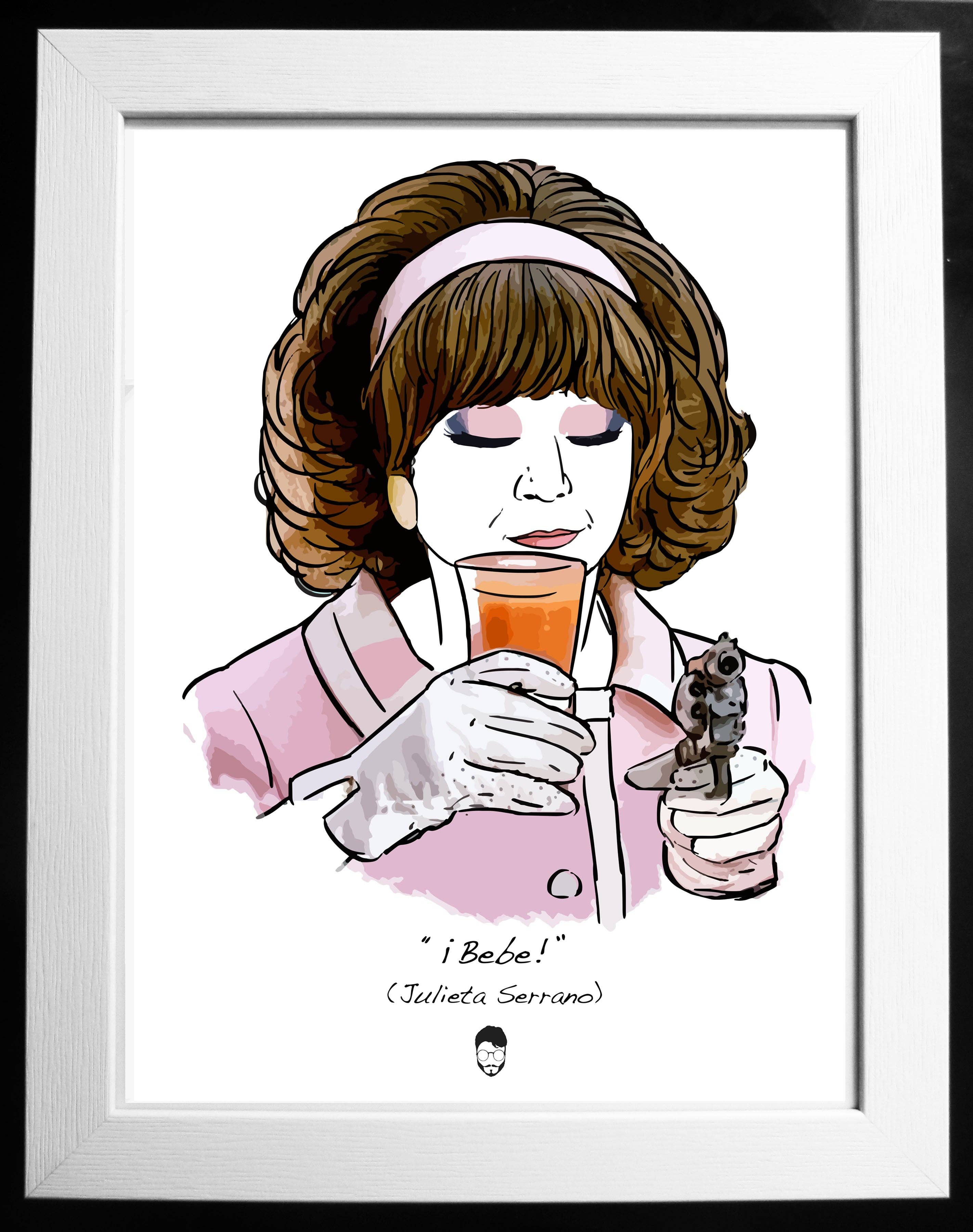 El loco del Pelo Rizo - Wholesale Art Print - Julieta Serrano, Women on the Verge of a Nervous Breakdown.0