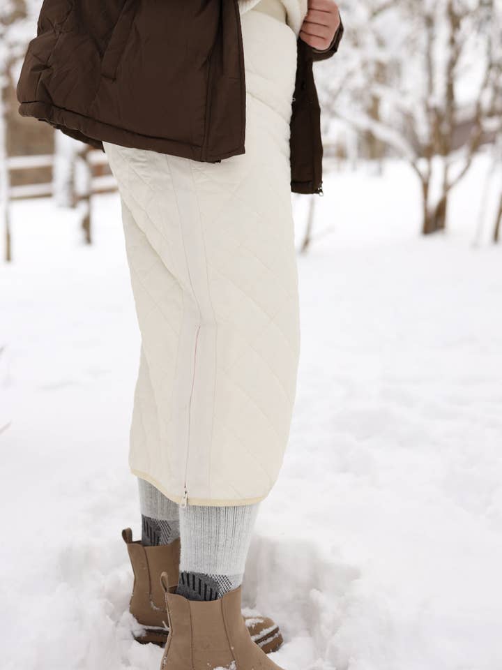 Ada Faye - Wholesale Skirt - Women's - Ada Faye Ski/Snow Skirt - Ivory7