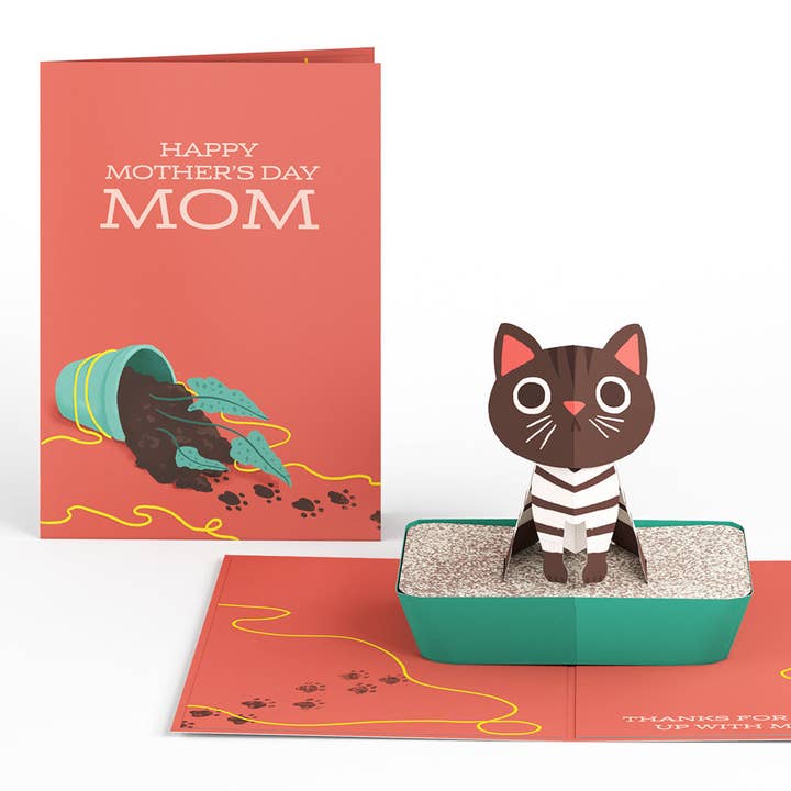 Lovepop Cards - Wholesale Mother's Day Card - 5x7" Thanks for Putting Up with My Crap Mother's Pop-Up Card