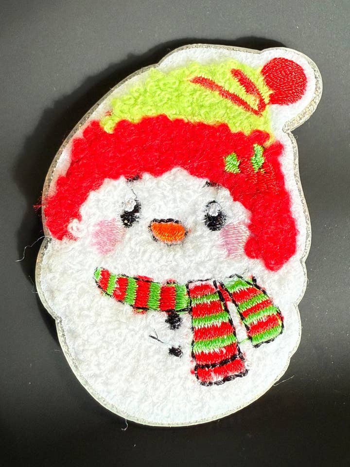 Snowman Badge Reel for wholesale by Of Quartz It Is