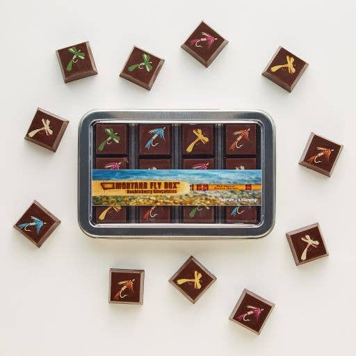 Posh Chocolat - Wholesale Chocolate Box - Montana Fly Box
