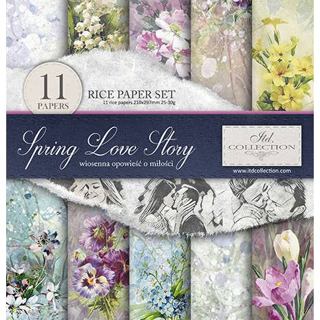 RP052 - Rice Paper Creative Set - 11pcs x A4 / 8.27x11.7 in for wholesale by ITD Collection