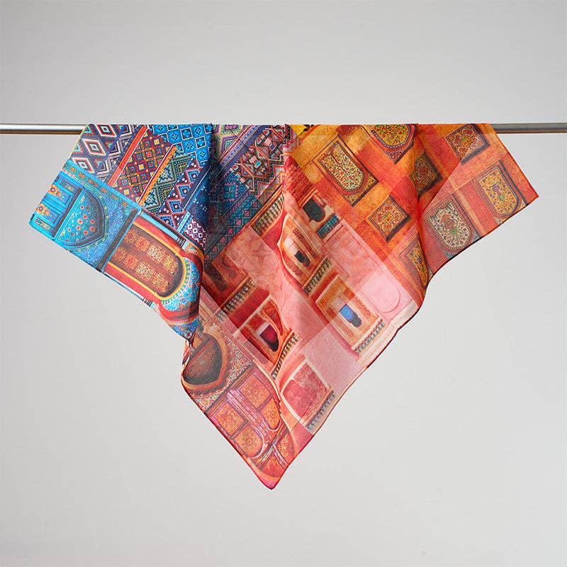 Marayn - Vendita all'ingrosso Sciarpa - Donna - Sciarpa in Misto Seta Leggera Primavera Estate Versatile9