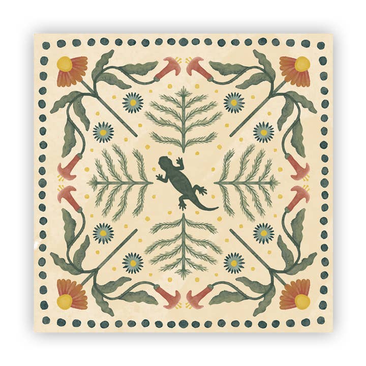 Pegatina Brillante de Salamandra para venta al por mayor de Lione & Sheikh