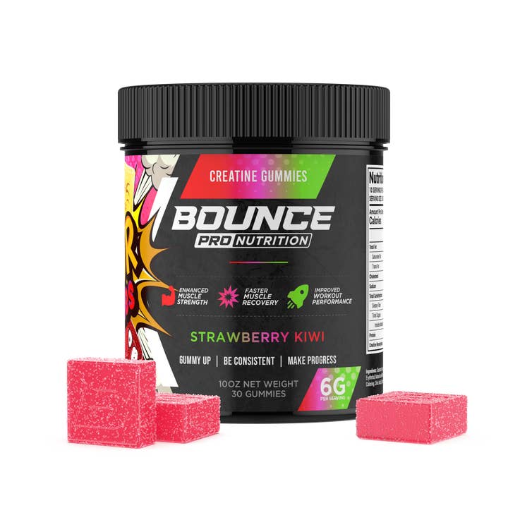 Bounce Nutrition - Wholesale Oral Supplement/Vitamin - Creatine Gummies - Sour Series11