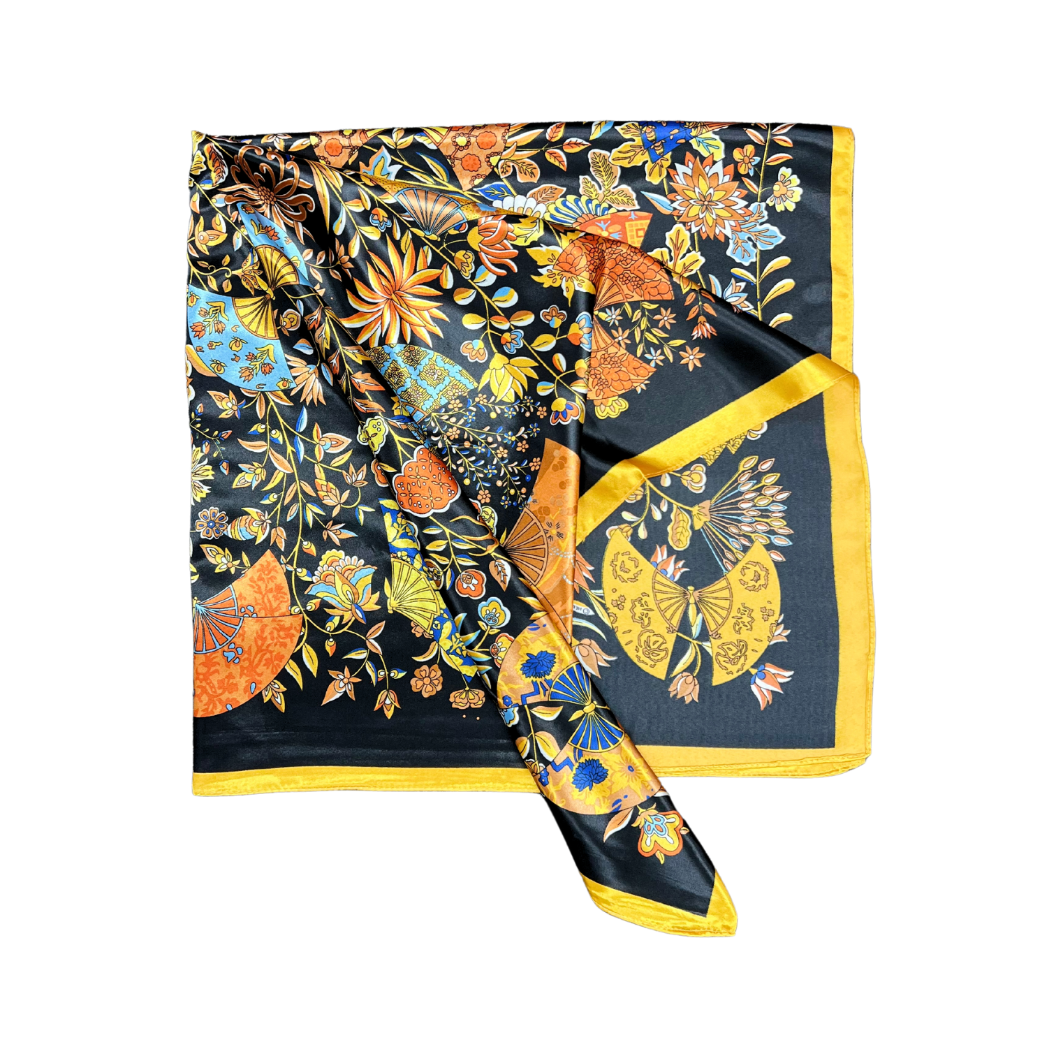 Lili Scarves (US Duty Free) - Wholesale Scarf - Women's - Butterfly Pattern Silk Touch Square Scarf12