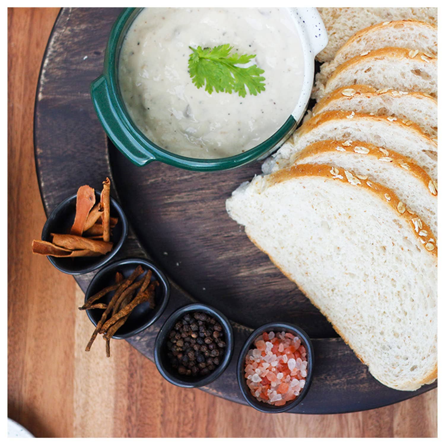 Roro - Wholesale Condiment/Dip Bowl - 1.5 Inch Ceramic Pinch Bowls, Black Matte1