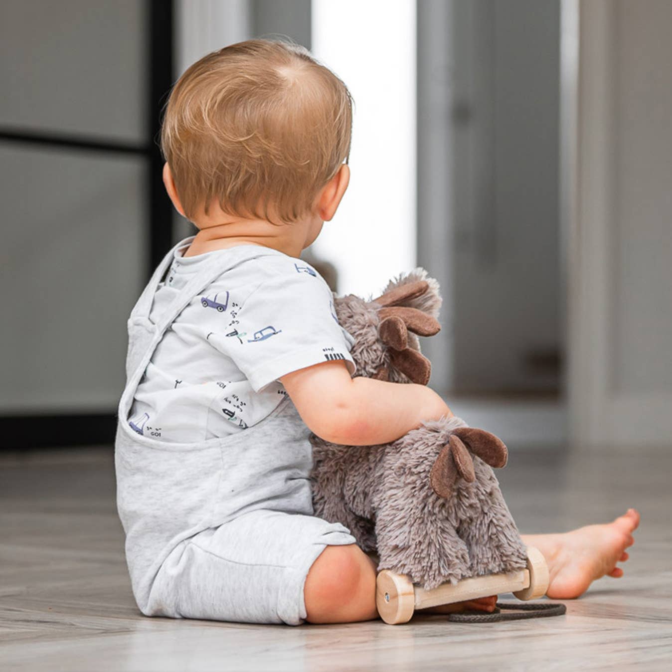 Little Bird Told Me Uk – wholesale Classic toy – Kids – Norbert Donkey Pull Along Toy - children's toys, wooden toys5