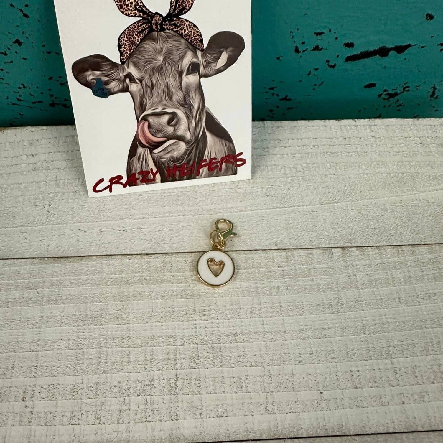 Crazy Heifers Wholesale - Wholesale Individual Charm/Pendant - Clip-on Charms Gold Tone V278