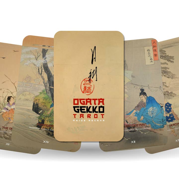 Tarot Ogata Gekko - Arcanes majeurs pour la vente par Ibiza Tarot USA