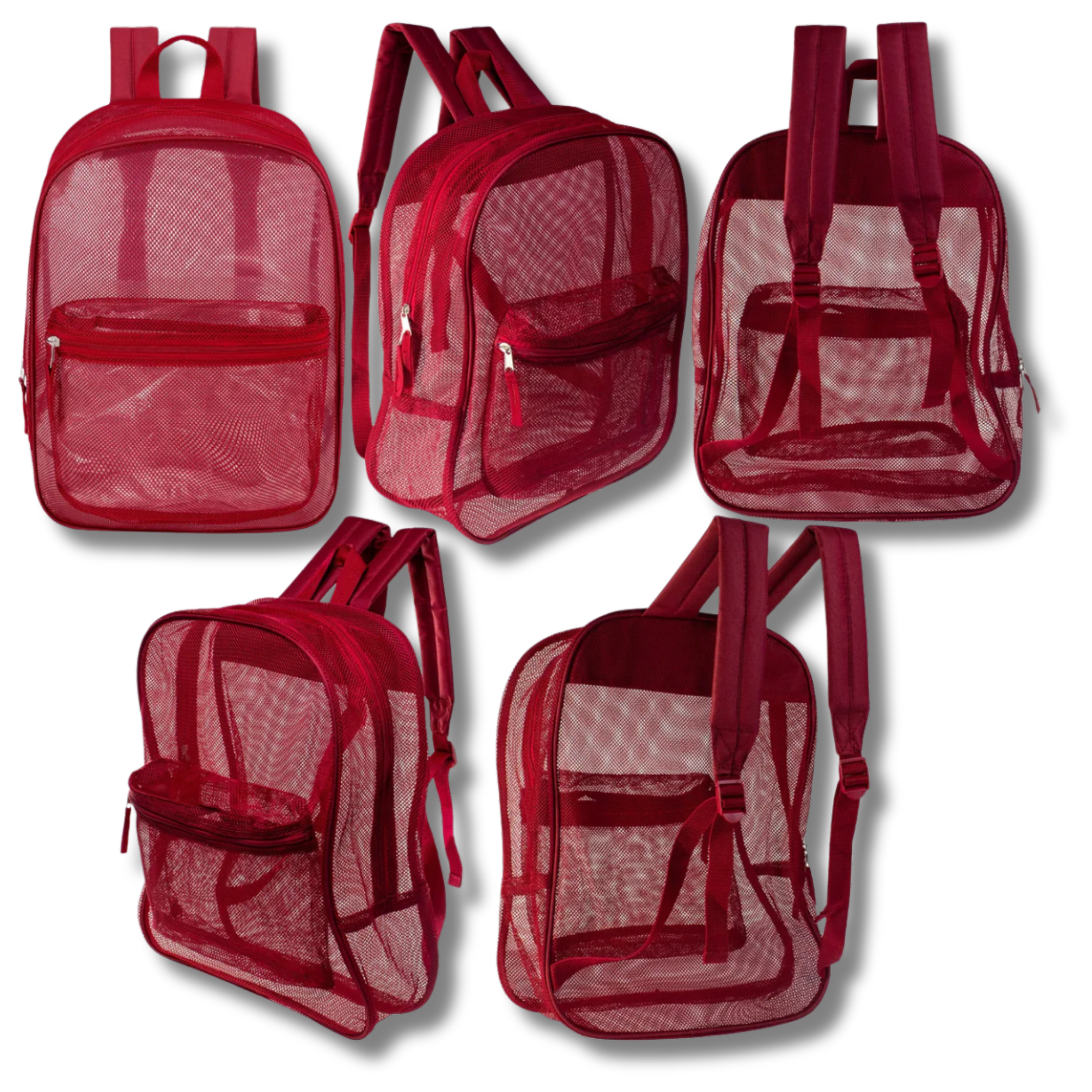 JSBlueRidge Toys - Wholesale Backpack - Kids - 17'' Rainbow Mesh Back To School Backpacks For Kids3