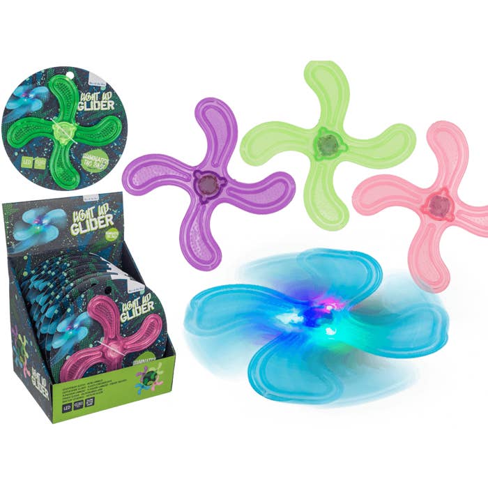 Out of the blue KG – Engroshandel Legetøj til stranden/poolen - Børn og baby – Glow in the Dark Glider - Strand-/poollegetøj til børn og baby