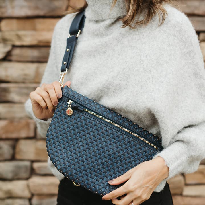 Lumi + Sol - Wholesale Crossbody Bag - Women's - Lumi Woven Crossbody Bag2