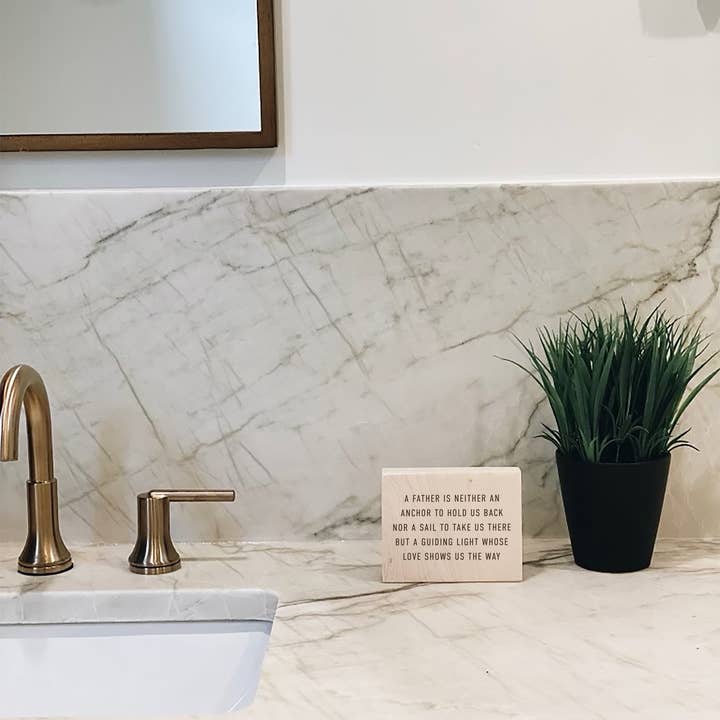 Hard Wood Quote Plaque for wholesale by Grainwell