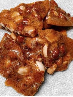 Sugar Free Peanut Brittle for wholesale by Heavenly Candy Brittle