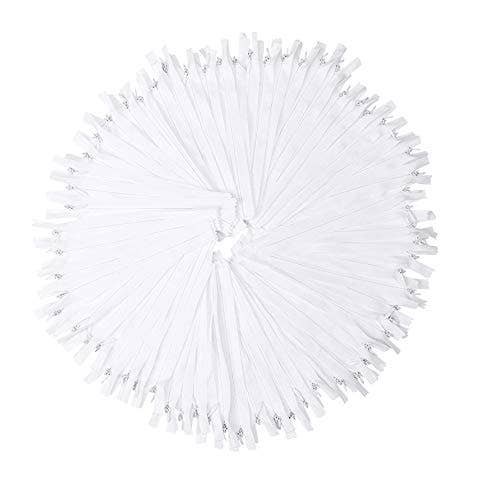 Mandala Crafts - Wholesale Knutselbenodigdheden - Zwarte onzichtbare nylon ritssluiting voor naaien, verborgen ritsen in bulk7