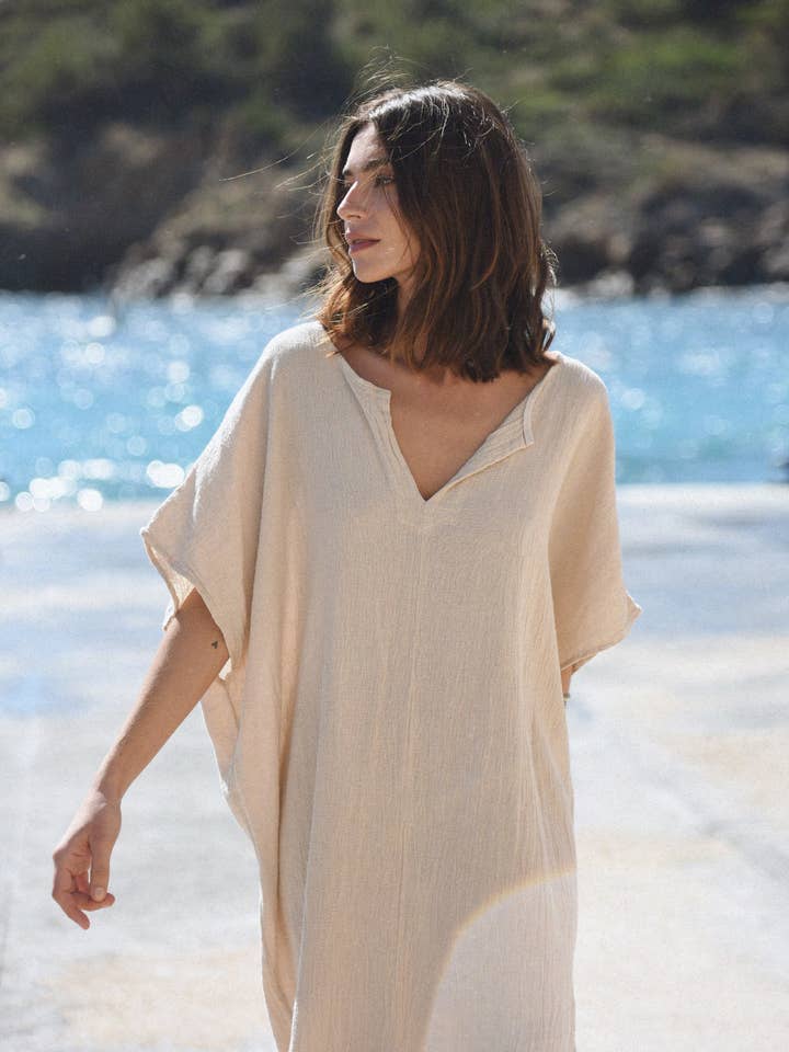 Il Caftano Cala//Luna per la vendita all'ingrosso da parte di Beachwood The Label