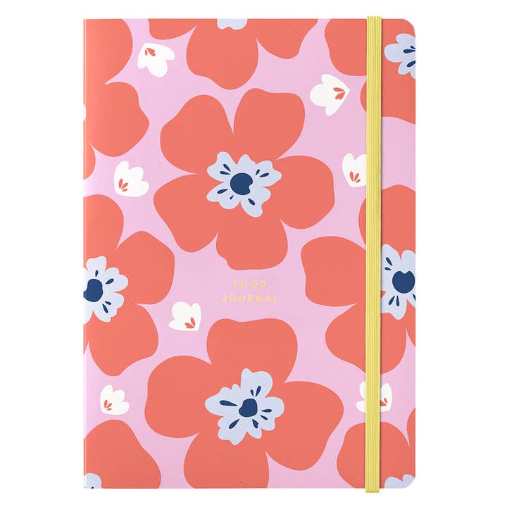 Journal alimentaire - Carnet alimentaire et planificateur de repas hebdomadaire - Fleuri pour la vente par Busy B