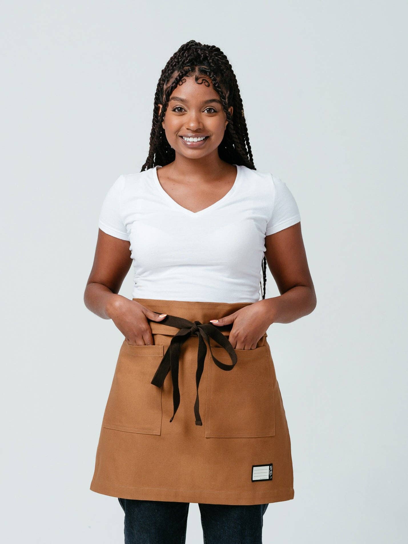 Helt Studio Inc - Wholesale Apron - Ranch Tan DWR Bistro Apron