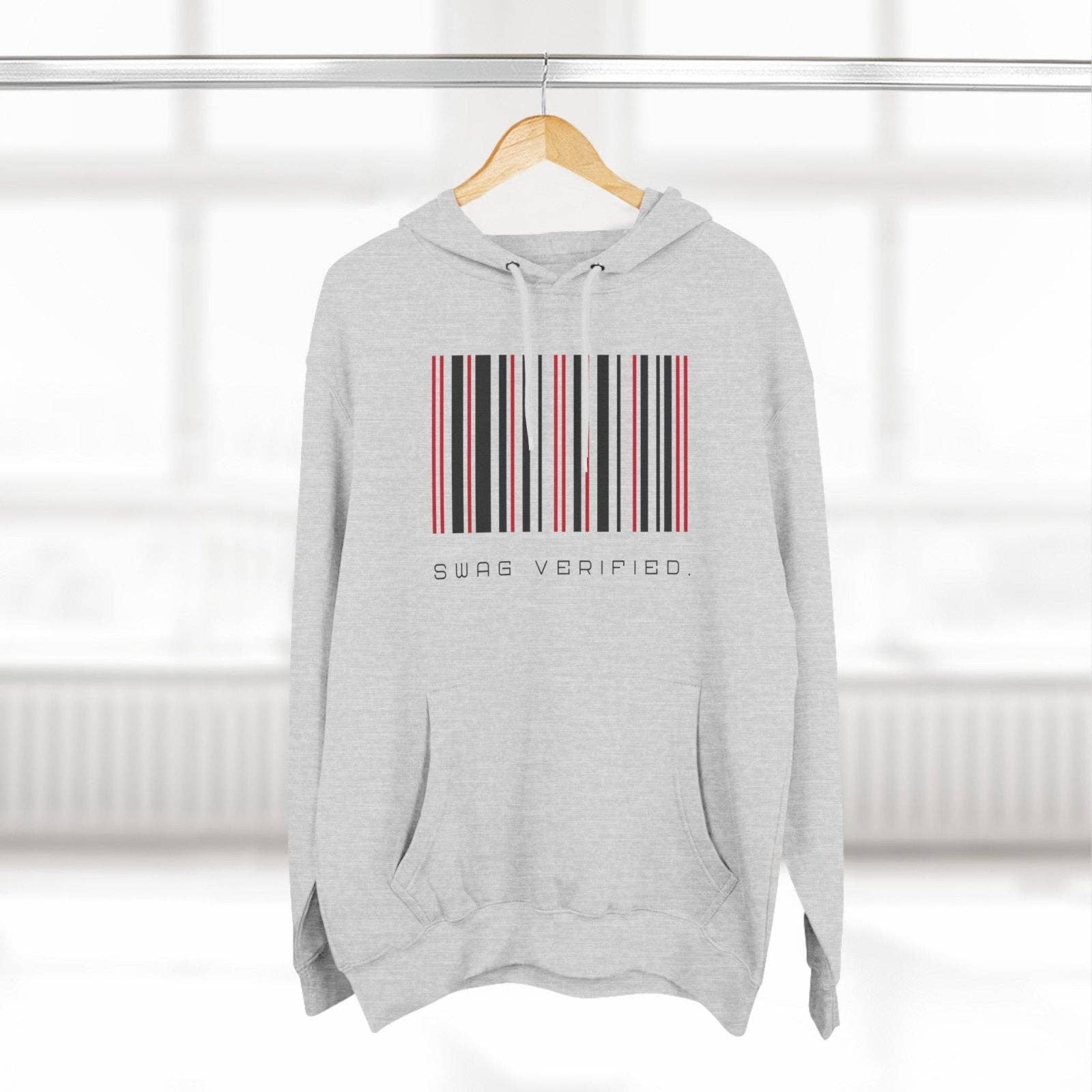 Ohhh So Swag - Wholesale Hoodie - Unisex - Swag Verified. Barcode Unisex Premium Pullover Hoodie | CA8