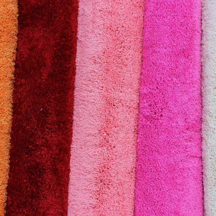 Beige Tache Super Absorbent Microfiber French Vanilla Rug for wholesale on Faire5