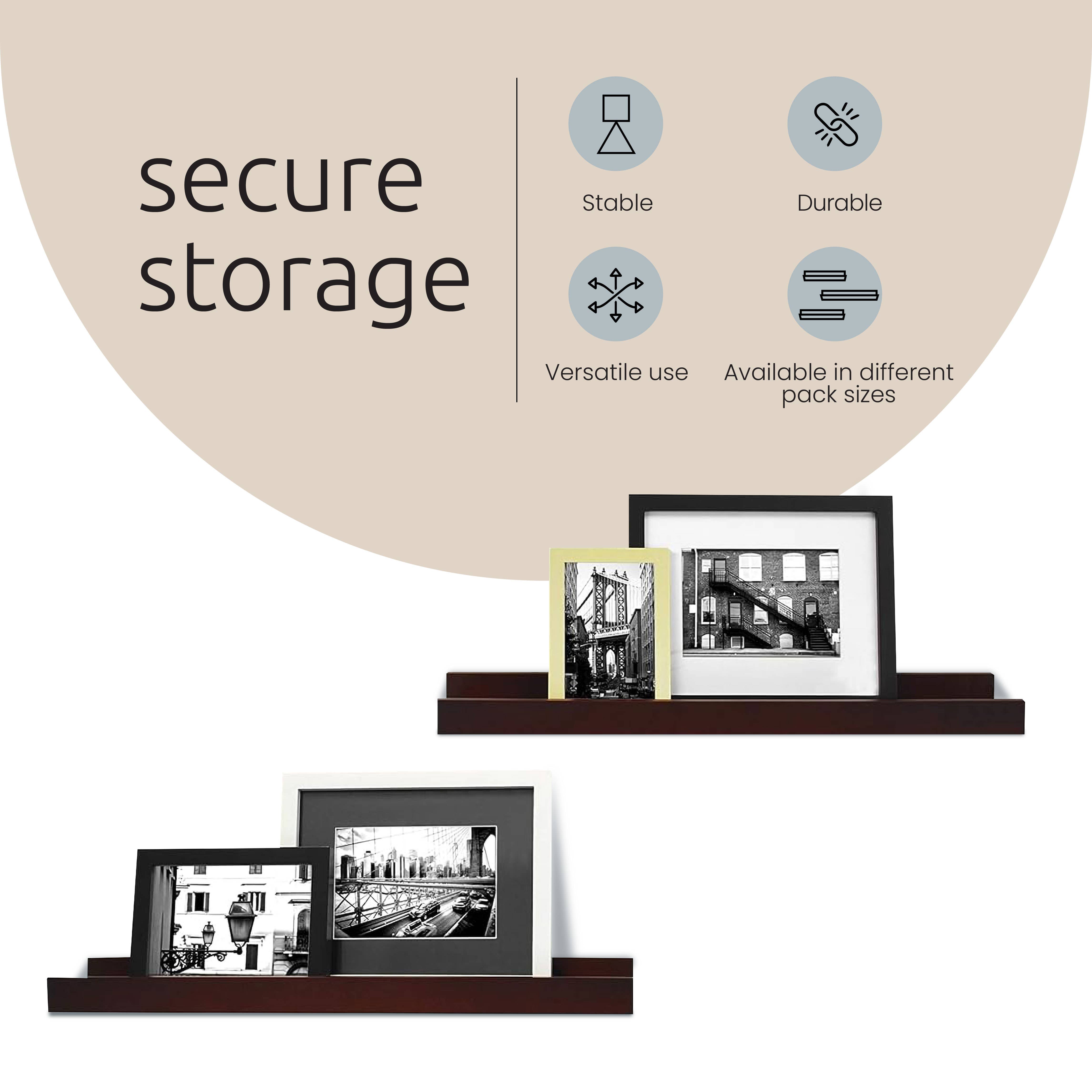 Kiera Grace - Wholesale Wall Mounted Shelf - Kiera Grace Engineered Wood Floating Edge Shelves20