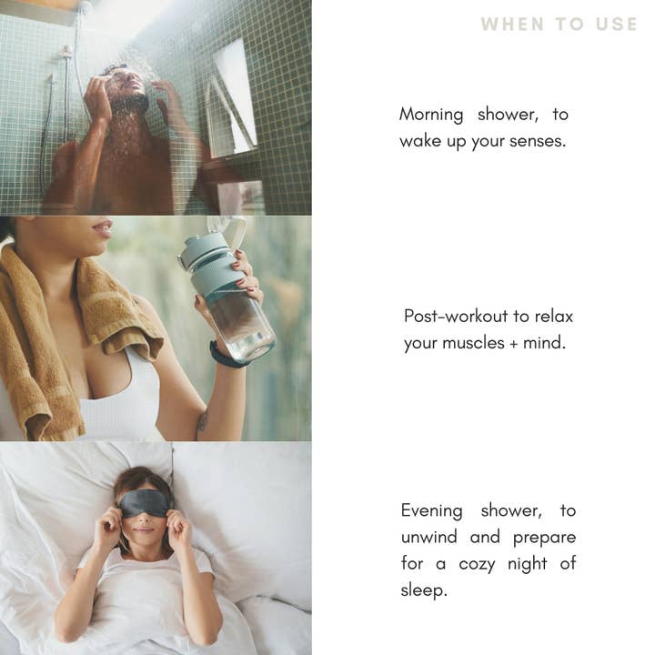 Daily Rituals - Wholesale Shower Steamer/Bomb - Shower Steamer | Bamboo + Mint | Stocking Stuffers